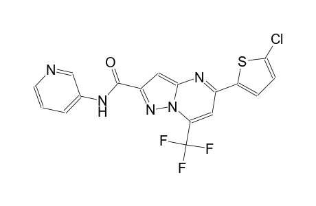 5-(5-chloro-2-thienyl)-N-(3-pyridinyl)-7-(trifluoromethyl)pyrazolo[1,5-a]pyrimidine-2-carboxamide