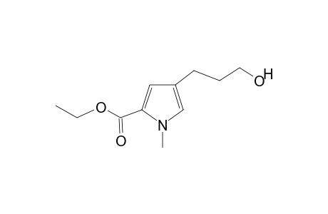 4-(3-hydroxypropyl)-1-methyl-pyrrole-2-carboxylic acid ethyl ester