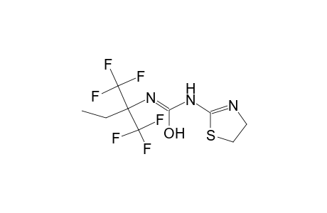 N'-[(Z)-1,1-bis(trifluoromethyl)propyl]-N-(4,5-dihydro-1,3-thiazol-2-yl)carbamimidic acid