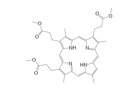 21H,23H-Porphine-2,7,18-tripropanoic acid, 3,8,13,17-tetramethyl-, trimethyl ester