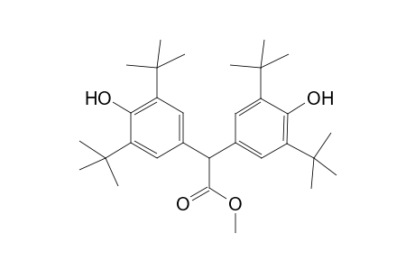 2,2-bis(3,5-ditert-butyl-4-hydroxy-phenyl)acetic acid methyl ester
