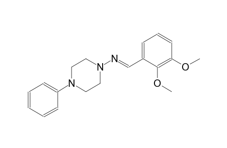 1-piperazinamine, N-[(E)-(2,3-dimethoxyphenyl)methylidene]-4-phenyl-