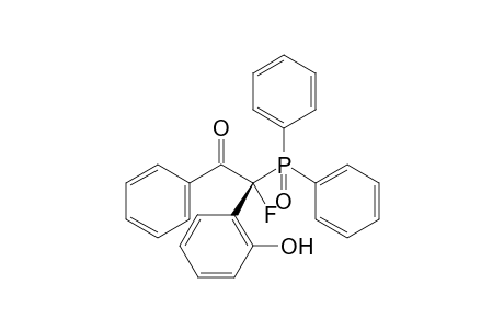 (2S)-2-diphenylphosphoryl-2-fluoro-2-(2-hydroxyphenyl)-1-phenyl-ethanone