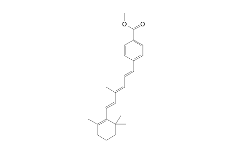 Benzoic acid, 4-[4-methyl-6-(2,6,6-trimethyl-1-cyclohexen-1-yl)-1,3,5-hexatrienyl]-, methyl ester, (E,E,E)-