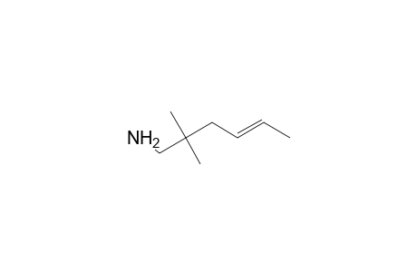 2,2-Dimethylhex-4-enylamine