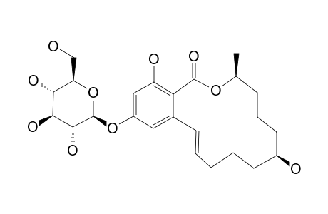 BETA-ZEARALENOL-4-O-BETA-D-GLUCOPYRANOSIDE;BETA-ZOL4G