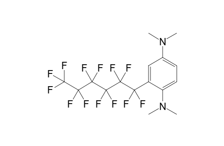 2-(Perfluorohexyl)-N,N,N',N'-tetramethylphenylene-1,4-diamine