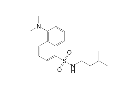 1-Dimethylamino naphthalene-5-sulphonyl-isoamylamine