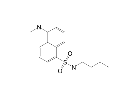 1-Dimethylamino naphthalene-5-sulphonyl-isoamylamine