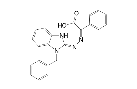 2-[1-Benzylbenzimidazol-2-yl)hydrazono] N'-(.alpha.-phenylacetic acid)