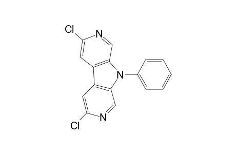 3,6-Dichloro-9-phenyl-2,7-diazacarbazole