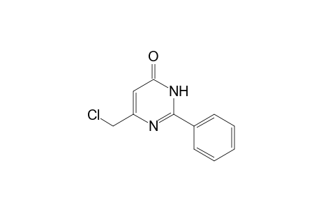 6-(chloromethyl)-2-phenyl-4-pyrimidinol
