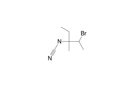 (2-bromo-3-methylpentan-3-yl)cyanamide