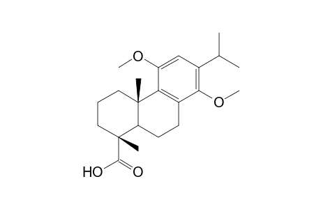 13-Isopropyl-11,14-dimethoxypodocarpa-8,11,13-trien-19-oic acid