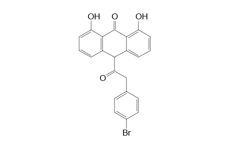 10-[2-(4-bromophenyl)-1-oxoethyl]-1,8-dihydroxy-10H-anthracen-9-one