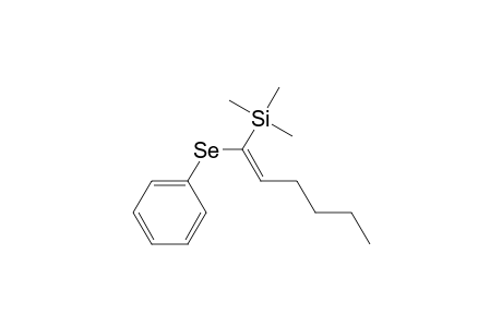 Trimethyl-[(E)-1-(phenylseleno)hex-1-enyl]silane