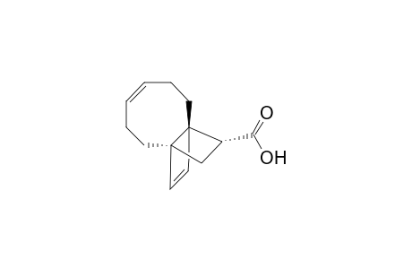 Tricyclo[6.2.2.01,8]dodeca-4,11-diene-9-carboxylic acid, (1.alpha.,8.alpha.,9.alpha.)-
