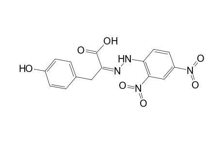 (2Z)-2-[(2,4-Dinitrophenyl)hydrazono]-3-(4-hydroxyphenyl)propanoic acid