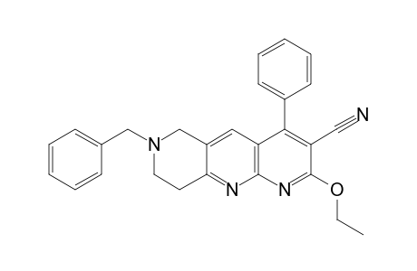 7-Benzyl-3-cyano-2-ethoxy-4-phenyl-6,7,8,9-tetrahydro-1,7,10-anthyridine