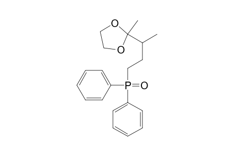 Phosphine oxide, [3-(2-methyl-1,3-dioxolan-2-yl)butyl]diphenyl-