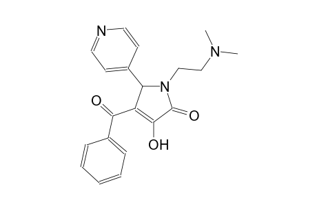 2H-pyrrol-2-one, 4-benzoyl-1-[2-(dimethylamino)ethyl]-1,5-dihydro-3-hydroxy-5-(4-pyridinyl)-