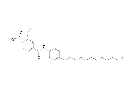 4-(4-Dodecylphenylcarbamoyl)phthalic anhydride