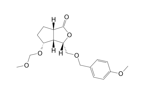 (1S,3aS,6R,6aS)-6-(methoxymethoxy)-1-(p-anisyloxymethyl)-1,3a,4,5,6,6a-hexahydrocyclopenta[c]furan-3-one