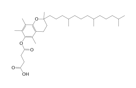 Butanedioic acid, mono[3,4-dihydro-2,5,7,8-tetramethyl-2-(4,8,12-trimethyltridecyl)-2H-1-benzopyran-6-yl] ester