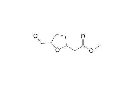 Methyl (5-chloromethyltetrahydrofuran-2-yl)acetate