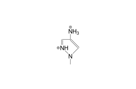 4-Ammonio-1-methyl-2-pyrazolium cation