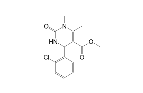5-pyrimidinecarboxylic acid, 4-(2-chlorophenyl)-1,2,3,4-tetrahydro-1,6-dimethyl-2-oxo-, methyl ester