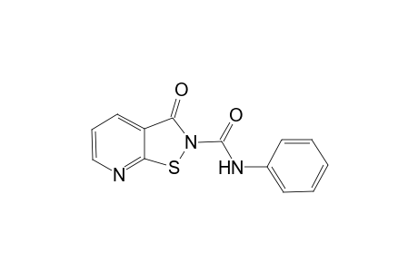 3-Oxo-2-phenylaminocarbonyl-1,2-thiazolo[5,4-b]pyridine