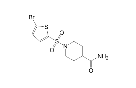 1-[(5-bromo-2-thienyl)sulfonyl]-4-piperidinecarboxamide