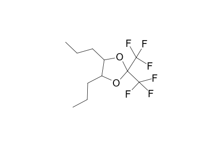 1,3-Dioxolane, 4,5-dipropyl-2,2-bis(trifluoromethyl)-, trans-