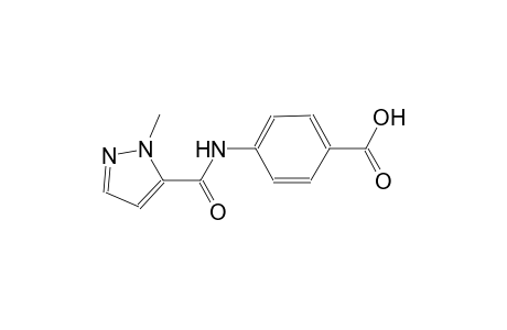 4-{[(1-methyl-1H-pyrazol-5-yl)carbonyl]amino}benzoic acid