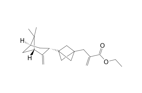 Ethyl 2-((3-((1R,3R,5R)-6,6-dimethyl-2-methylenebicyclo[3.1.1]heptan-3-yl)bicyclo-[1.1.1]pentan-1-yl)methyl)acrylate