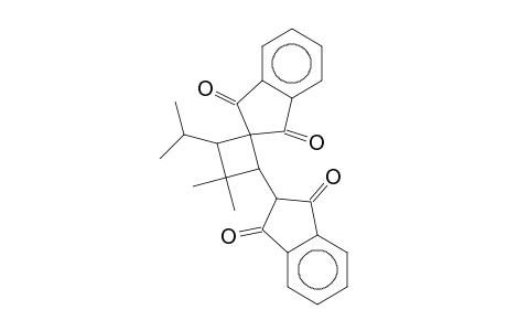 2-(Indan-1,3-dion-2-yl)-4-isopropyl-3,3-dimethyl-spiro(cyclobutan-1,2'-indan)-1',3'-dione