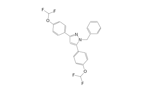 1-benzyl-3,5-bis[4-(difluoromethoxy)phenyl]-1H-pyrazole