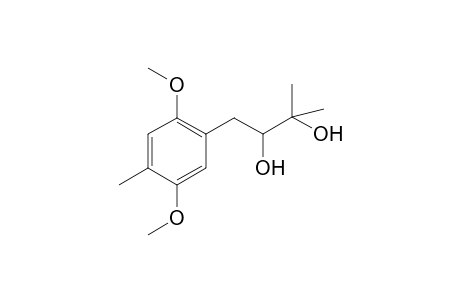 1-(2,5-Dimethoxy-4-methylphenyl)-3-methylbutane-2,3-diol
