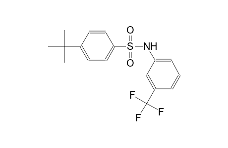 benzenesulfonamide, 4-(1,1-dimethylethyl)-N-[3-(trifluoromethyl)phenyl]-