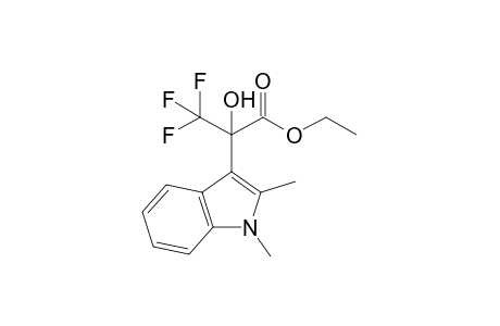 Ethyl 3,3,3-trifluoro-2-hydroxy-2-(1,2-dimethylindol-3-yl)propionate