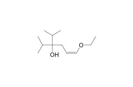 (Z)-1-Ethoxy-4-isopropyl-5-methyl-1-hexen-4-ol