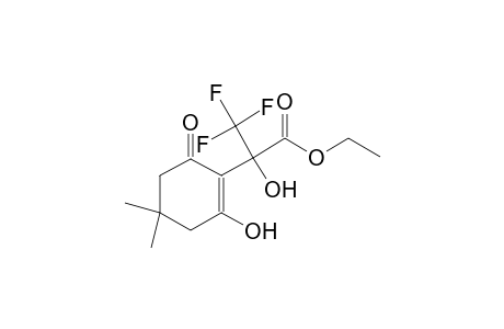 1-cyclohexene-1-acetic acid, alpha,2-dihydroxy-4,4-dimethyl-6-oxo-alpha-(trifluoromethyl)-, ethyl ester