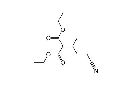 (3-CYANO-1-METHYLPROPYL)MALONIC ACID, DIETHYL ESTER