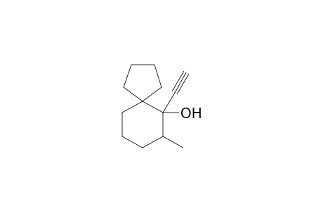 6-ethynyl-7-methylspiro[4.5]dec-6-ol
