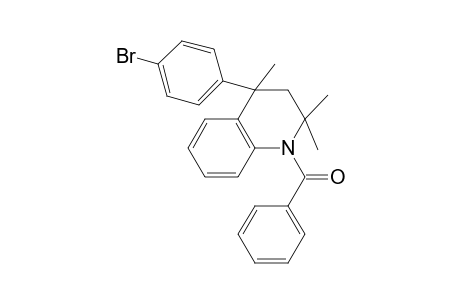1-Benzoyl-4-(4-bromophenyl)-2,2,4-trimethyl-1,2,3,4-tetrahydroquinoline