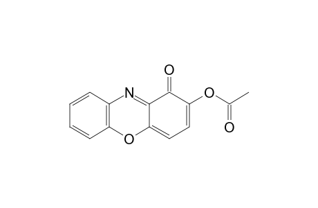 3H-Phenoxazin-3-one, 2-(acetyloxy)-