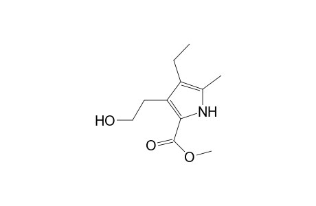 4-Ethyl-3-(2-hydroxyethyl)-5-methyl-1H-pyrrole-2-carboxylic acid methyl ester