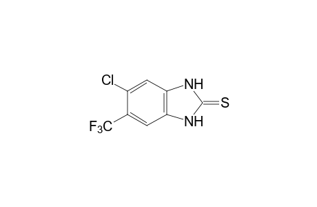 5-chloro-6-(trifluoromethyl)-2-benzimidazolinethione