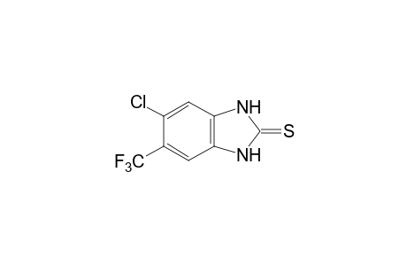 5-chloro-6-(trifluoromethyl)-2-benzimidazolinethione